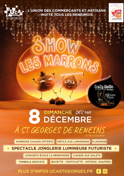 Show les marrons - 8 décembre 2024 ! Une édition haute en lumières 