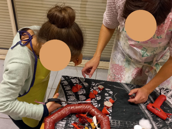 Atelier Couronne de Noël
