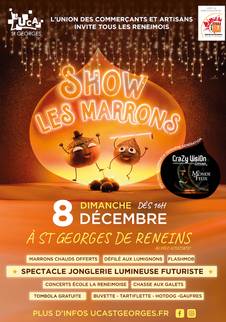 Show les marrons - 8 décembre 2024 ! Une édition haute en lumières 